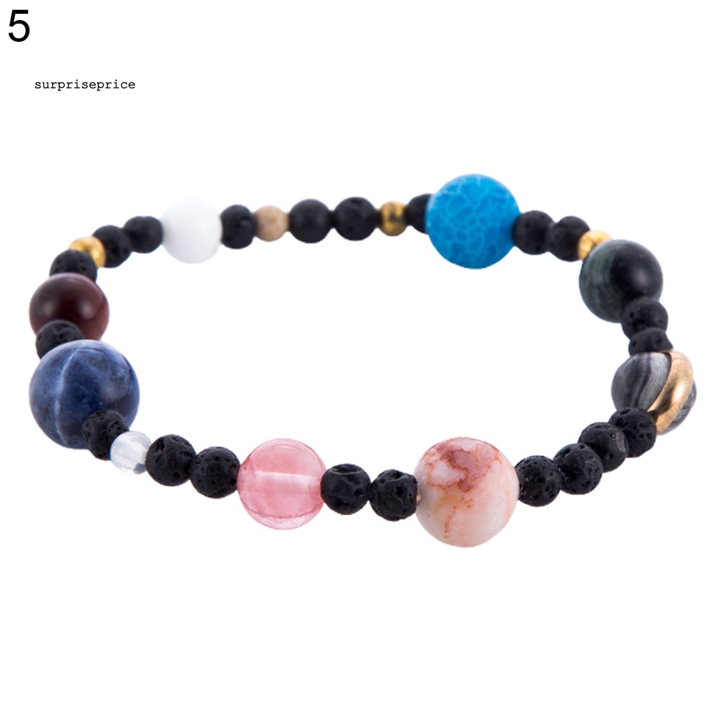 Vòng Tay Chuỗi Hạt Năng Lượng Mặt Trời Chống Mài Mòn Nhiều Màu Sắc Cho Nữ