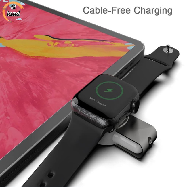 Đế Sạc Từ Tính 2 Trong 1 Giao Diện Usb A Usb C Tương Thích Với Iwatch