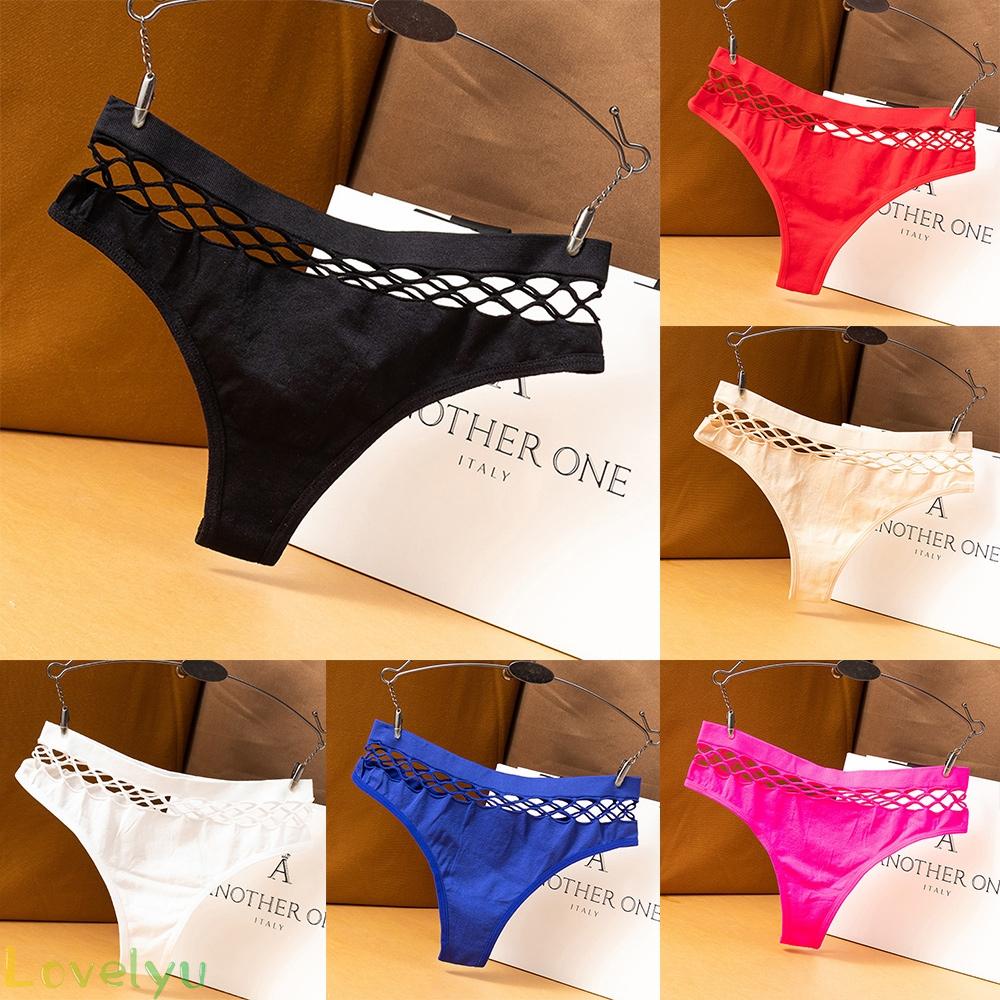 ⭐2023 ⭐Women Underwear Lingerie Panties Sexy Solid Color Stretchy S～XL Bikini