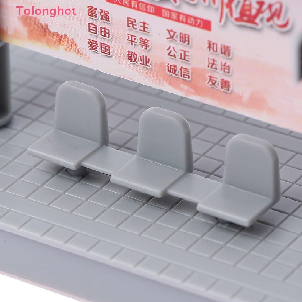 Mô Hình Trạm Xe Buýt Mini Tốc Độ Cao Tỉ Lệ 1 / 87