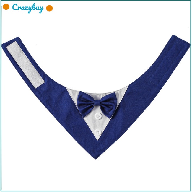 Cr Khăn Choàng Cổ Tam Giác Thắt Nơ Có Thể Điều Chỉnh Hóa Trang Sinh Nhật Cho Cún Cỡ Vừa Và