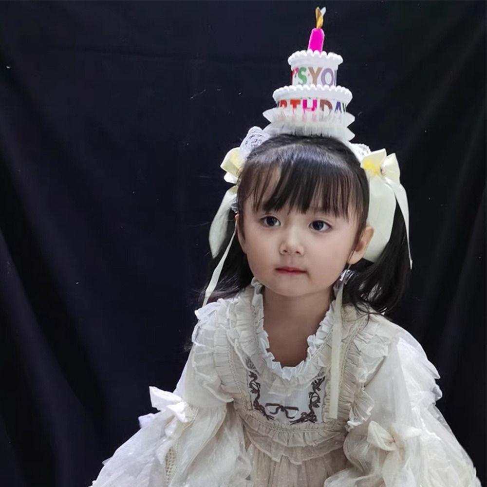 Băng Đô Đính Kim Sa In Chữ Dễ Thương Dùng Làm Đạo Cụ Chụp Ảnh Cho Bé Gái