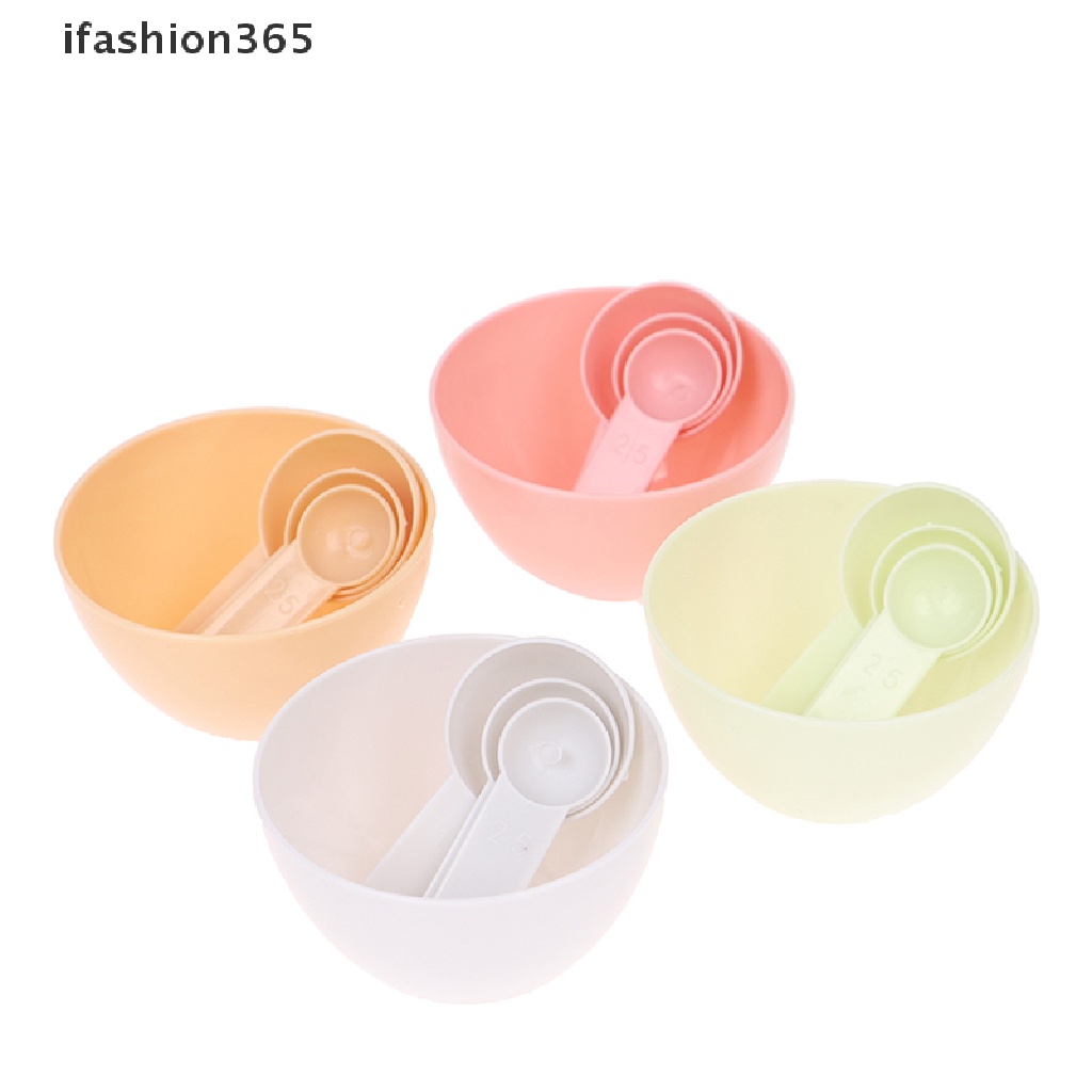 Set 4 Dụng Cụ Trộn Mặt Nạ Làm Đẹp DIY Tiện Lợi ifashion365