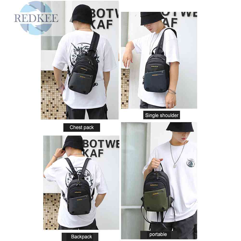 Túi Đeo Chéo Thể Thao Bằng Nylon Tùy Chỉnh Thời Trang Cho Nam