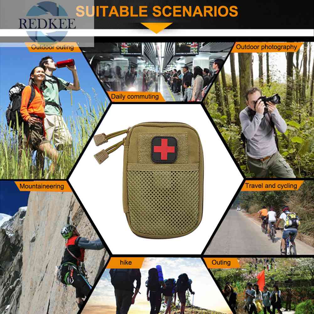 Túi Đựng Dụng Cụ Sinh Tồn EDC Bằng Vải Dù