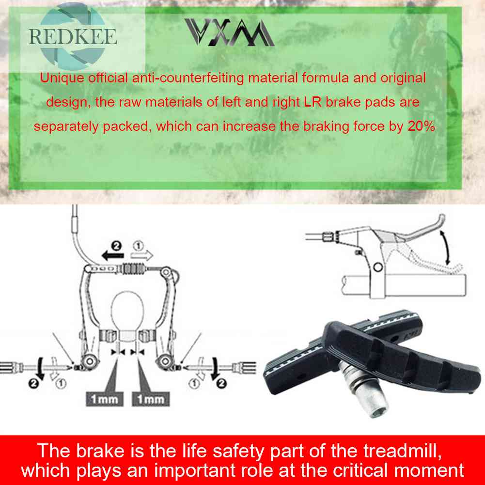 1 Cặp Phanh Xe Đạp Leo Núi MTB Hình Chữ V