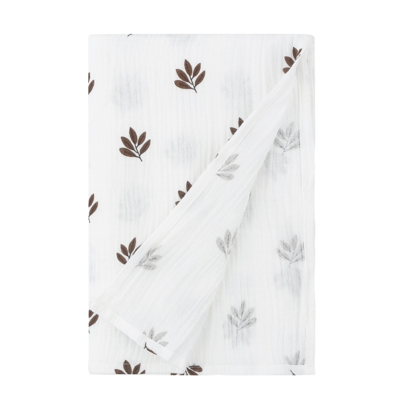 Chăn Quấn Em Bé Độ Thấm Hút Cao Phong Cách Muslin