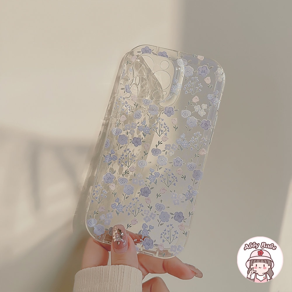 Ốp Điện Thoại TPU Mềm Hình Hoa Tulip Gắn Giá Đỡ Chống Bẩn / Va Đập Cho IPhone 14 Pro Max 13 12 11 Pro Max X XS Max