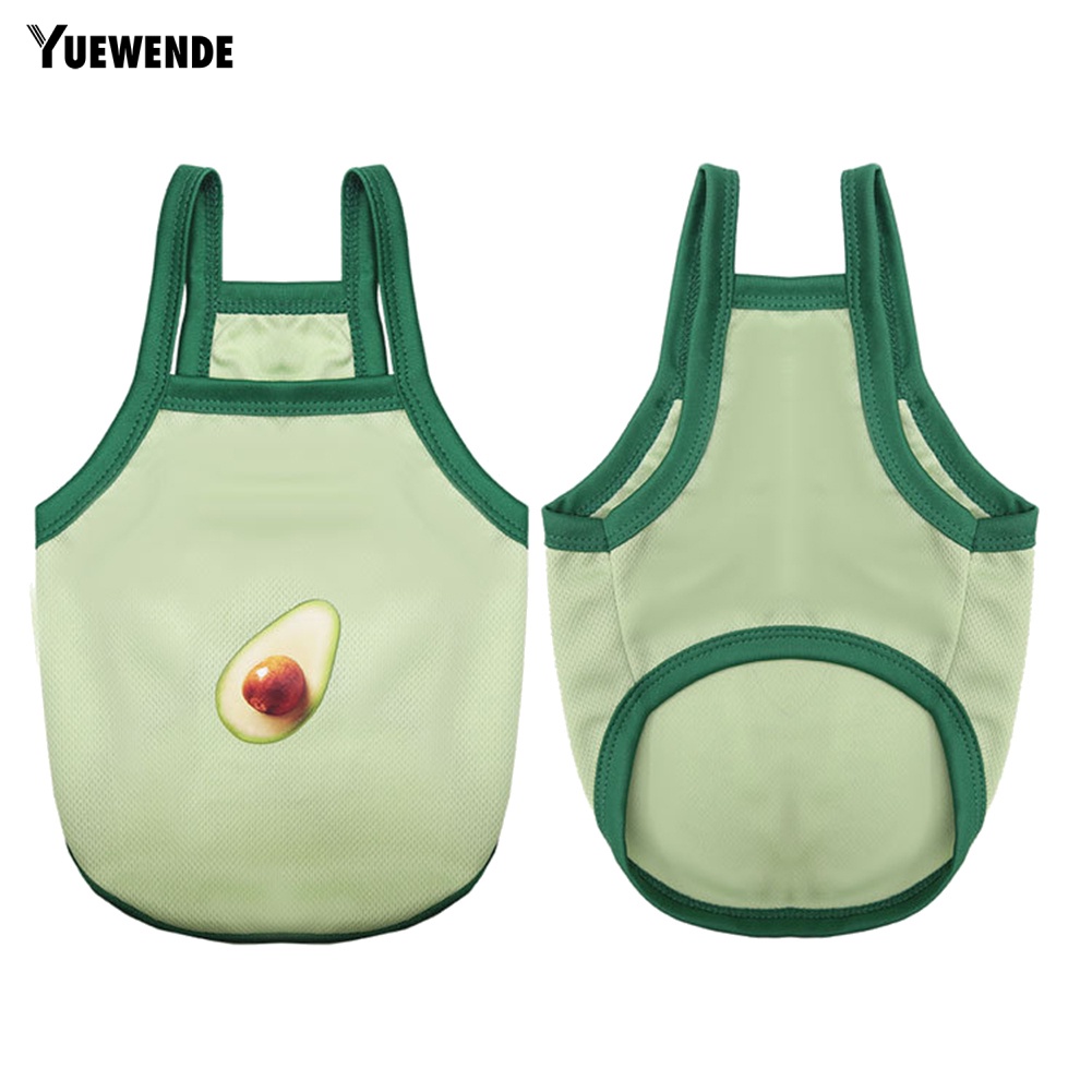 Áo Sát Nách Hình Quả Bơ / Khủng Long Dễ Thương Cho Thú Cưng