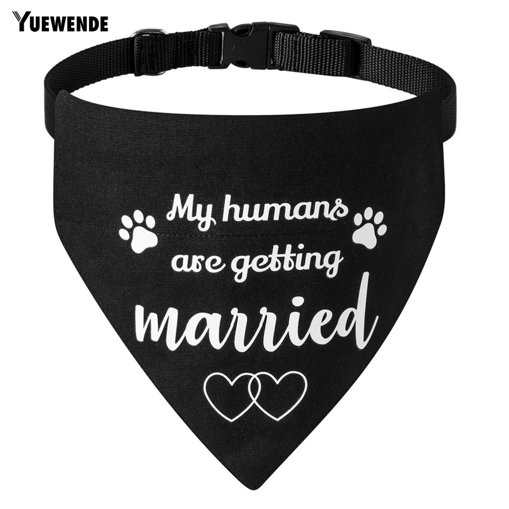 Ye.b Khăn Bandana Màu Đen Thoải Mái Dành Cho Thú Cưng