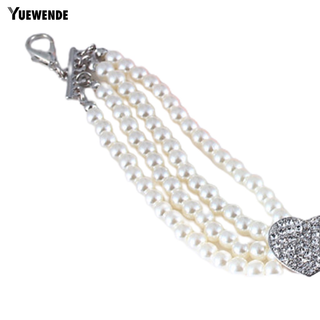 Vòng Cổ Ngọc Trai Giả Trọng Lượng Nhẹ Dùng Chụp Ảnh Cho Mèo