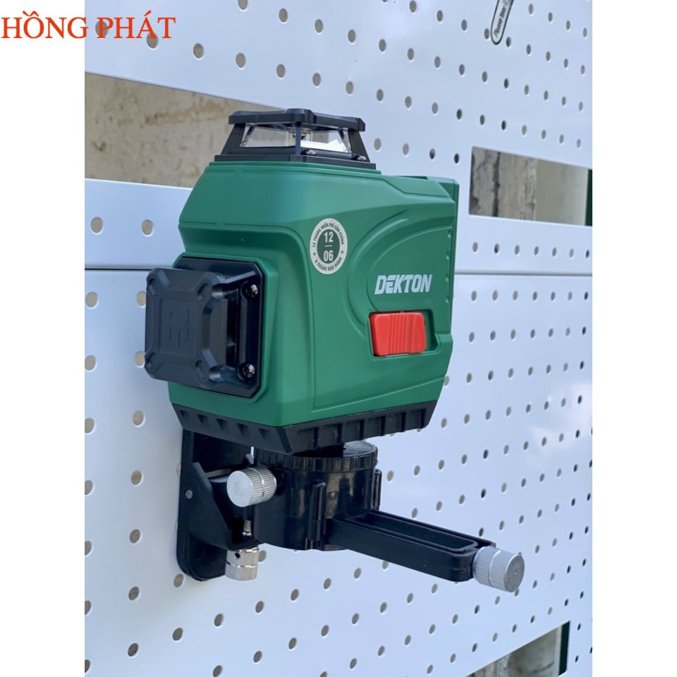 Máy Bắn Cốt - Cân Mực - Cân Bằng laser Dekton / DK - LS1201 / 12 Tia Xanh - 2PIN - Remote - Bóng Led máy khoan máy mài