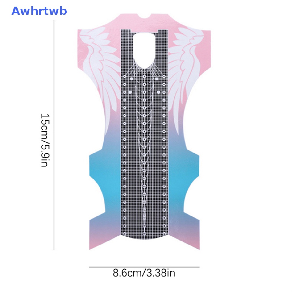 Set 100 Miếng Dán Hỗ Trợ Nối Dài Móng Tay Chuyên Nghiệp Mới