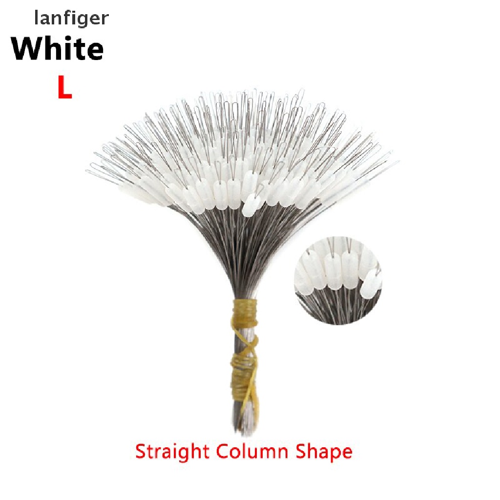 Set 300 Nút Chặn Dây Câu Cá Bằng Silicone Chống Rối Tiện Dụng