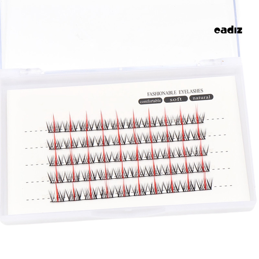 Set 50 Lông Mi Giả Xoăn Mềm Tự Nhiên Nhiều Màu Sắc Trang Điểm Dự Tiệc