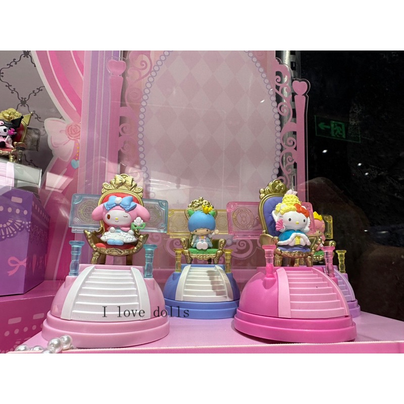 Mô Hình Búp Bê Sanrio Throne Series Dễ Thương Xinh Xắn