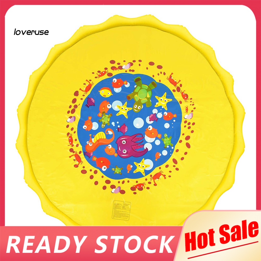 Thảm Bơm Hơi Phun Nước Chơi Ngoài Trời Cho Trẻ Em