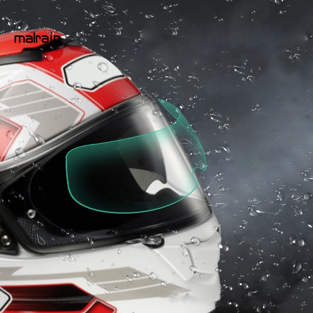 Miếng Dán Trong Suốt Chống Sương Mù Cho Mũ Bảo Hiểm Xe Máy