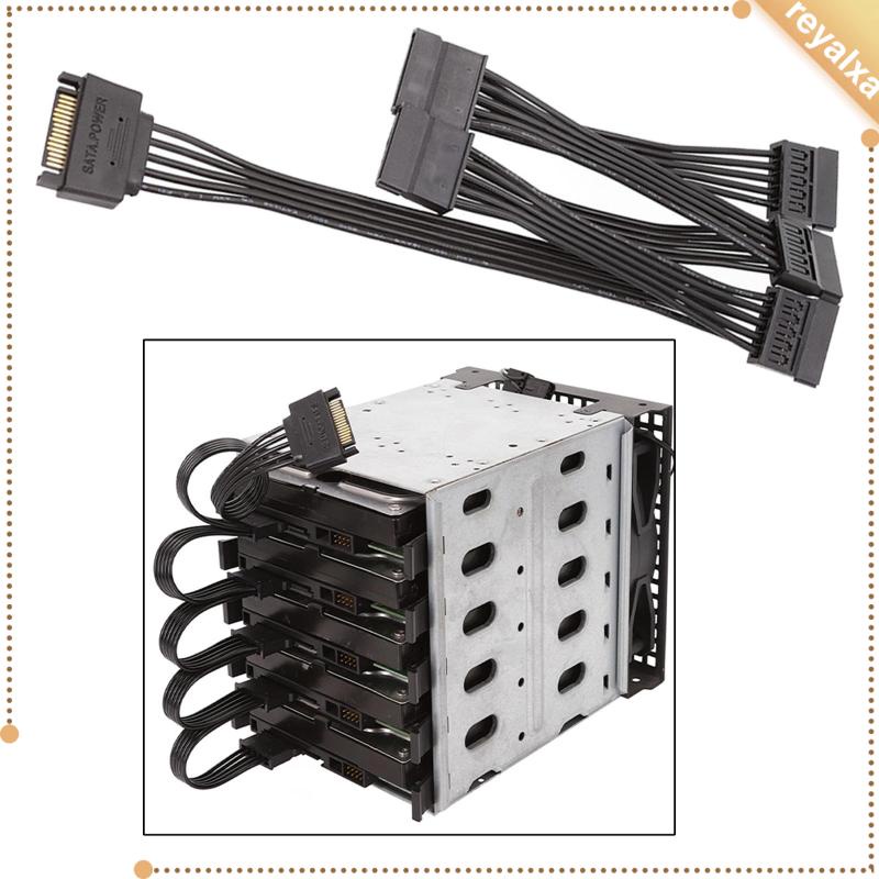 Cáp Chuyển Đổi Nguồn Điện SSD 18AWG 60cm 5 Cổng Thay Thế Tiện Dụng