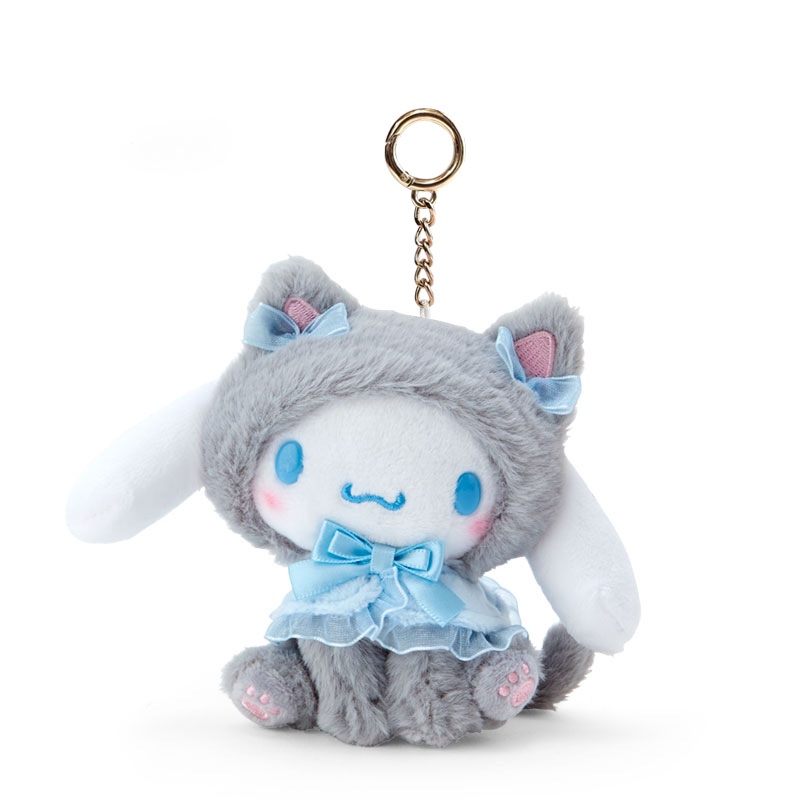 Móc Khóa Hình Cinnamoroll Sanrios Hoạt Hình Nhồi Bông Đáng Yêu
