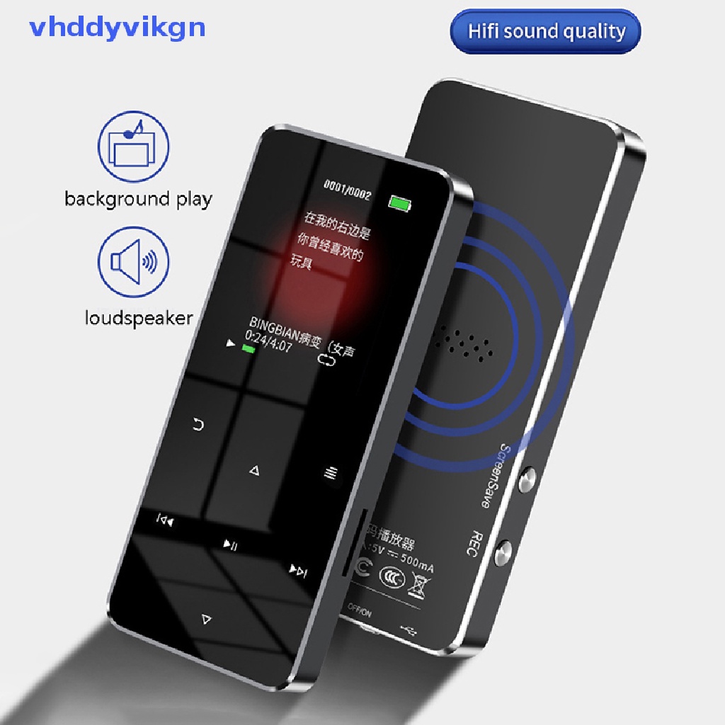 Máy Nghe Nhạc MP4 Bluetooth Tích Hợp Loa Và Đài FM