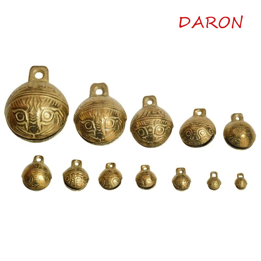 Chuông Đầu Hổ Bằng Đồng Nguyên Chất Chống Rỉ Sét Trang Trí Nhà Cửa / Giáng Sinh