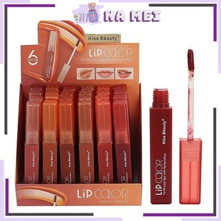 Son lì lip color kiss bèauty thái lan son lì lên màu đẹp
