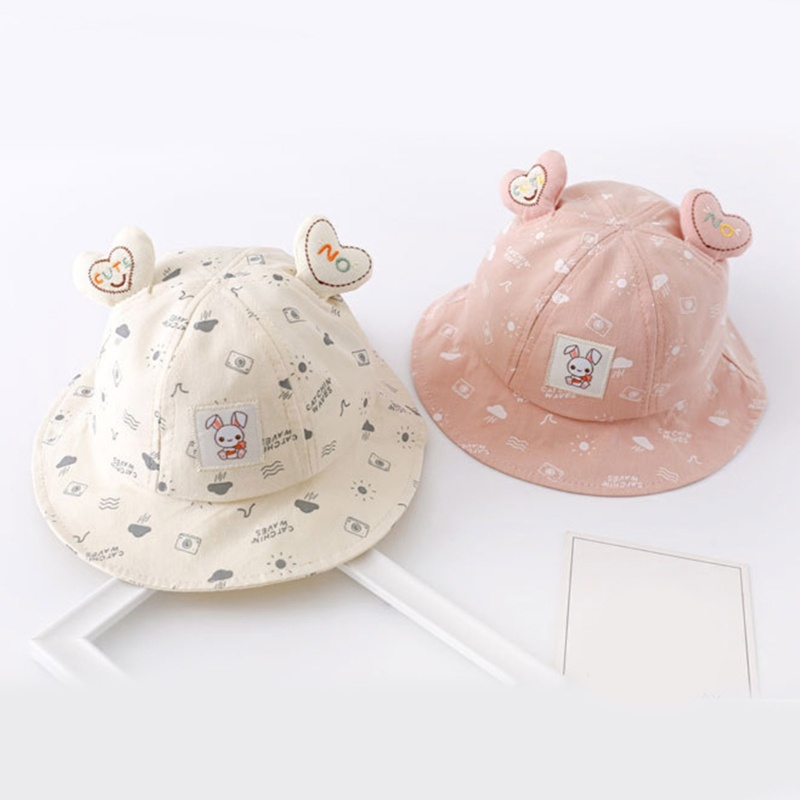 Nón Vành Rộng Chống Nắng Họa Tiết Hoạt Hình Dễ Thương Cho Bé Trai Và Gái