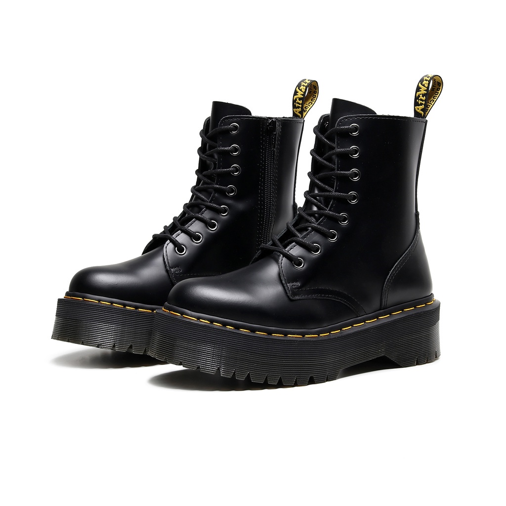 Giày Bốt Da Dr.Martins Jadon Tăng Chiều Cao 5CM Size 35-44