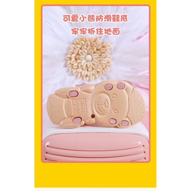 Xăng đan Đế Mềm Thời Trang Đi Biển Mùa Hè Cho Bé Walkers