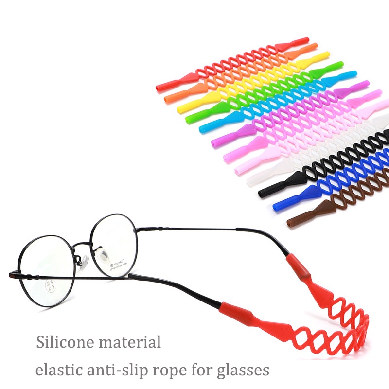 Dây Đeo Kính Bằng Silicon Mềm Co Giãn Chống Trượt Thoải Mái Cho Bé