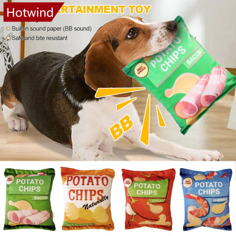 Đồ Chơi Nhồi Bông Hình Khoai Tây Chiên Cho Thú Cưng Q8Y8