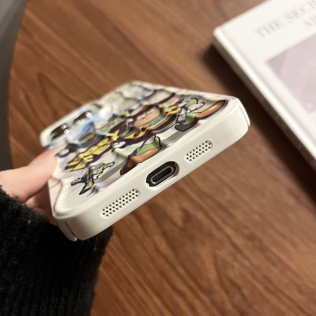 Ốp Điện Thoại Nhựa PC Cứng In Hình Toy Story Bảo Vệ Camera Cho iPhone 13 12 11 14 PRO MAX 14 Plus