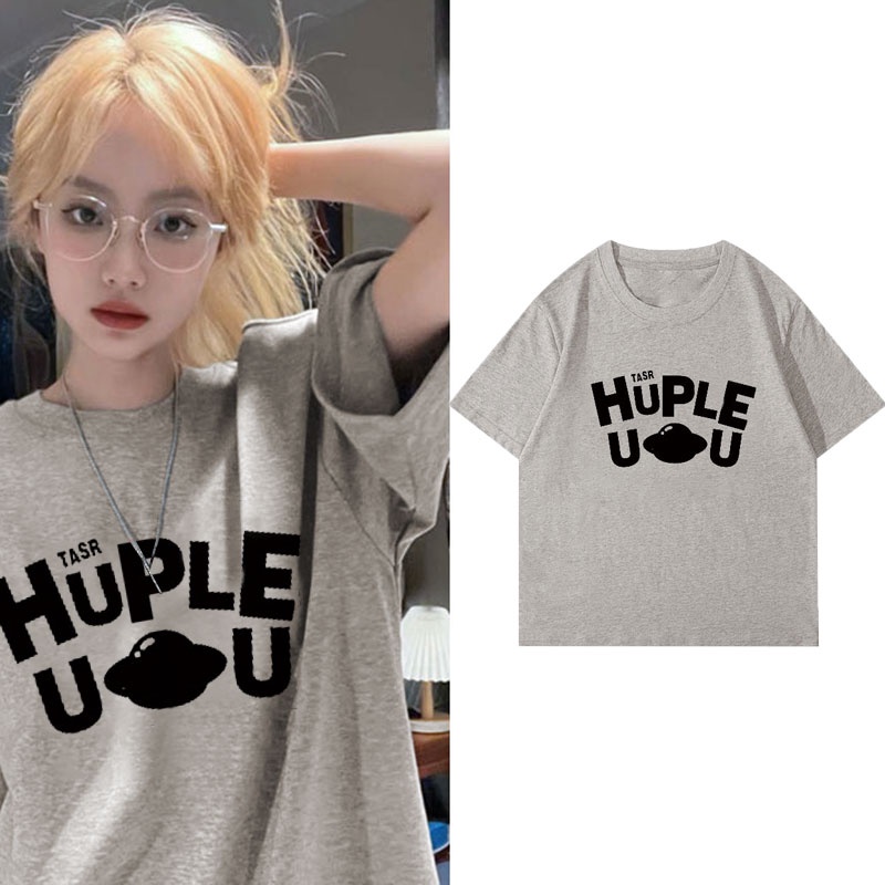 NRVP Áo Thun 100% Cotton Tay Ngắn Phong Cách Hàn Quốc Mới