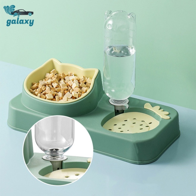 Galaxy Bát Đựng Thức Ăn 3 Trong 1 Chống Nghẹn Cho Thú Cưng