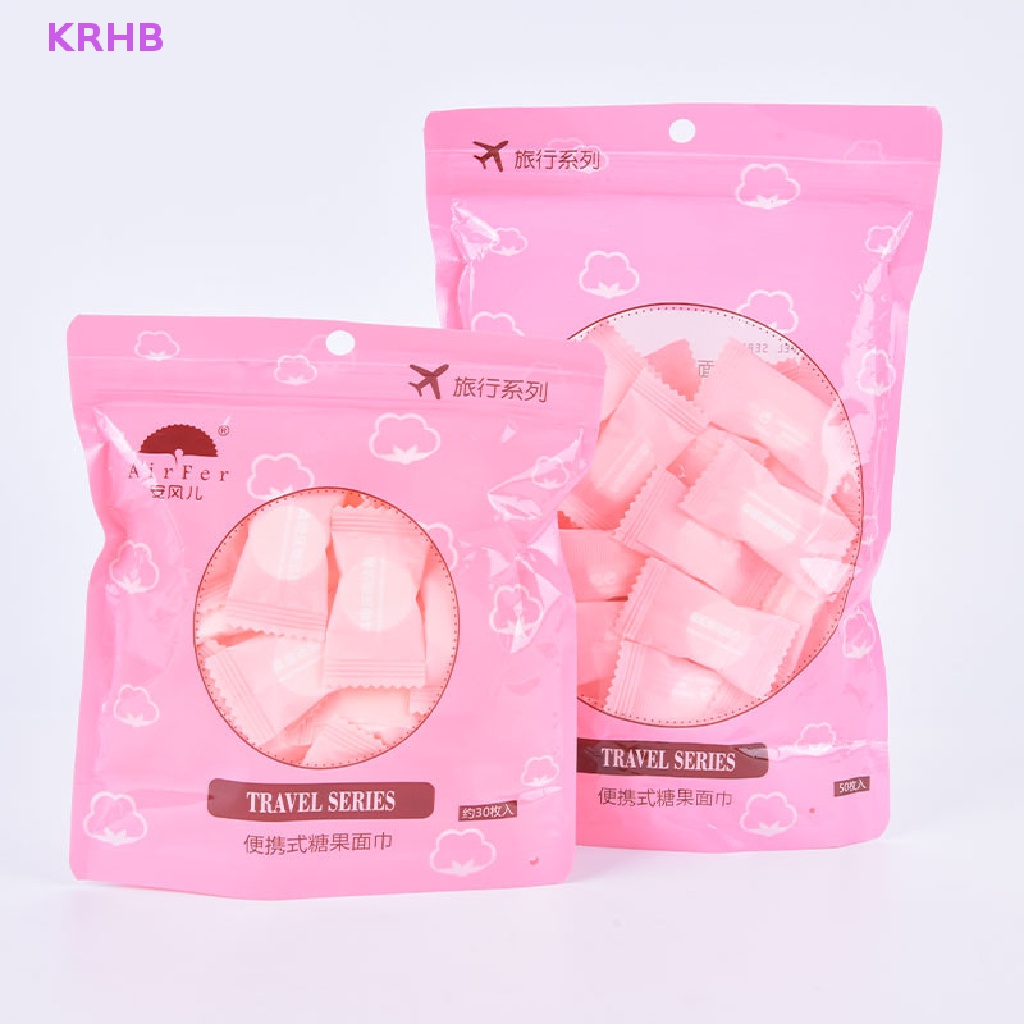 Hộp 30 / 50 Khăn Mặt Dạng Nén Mới