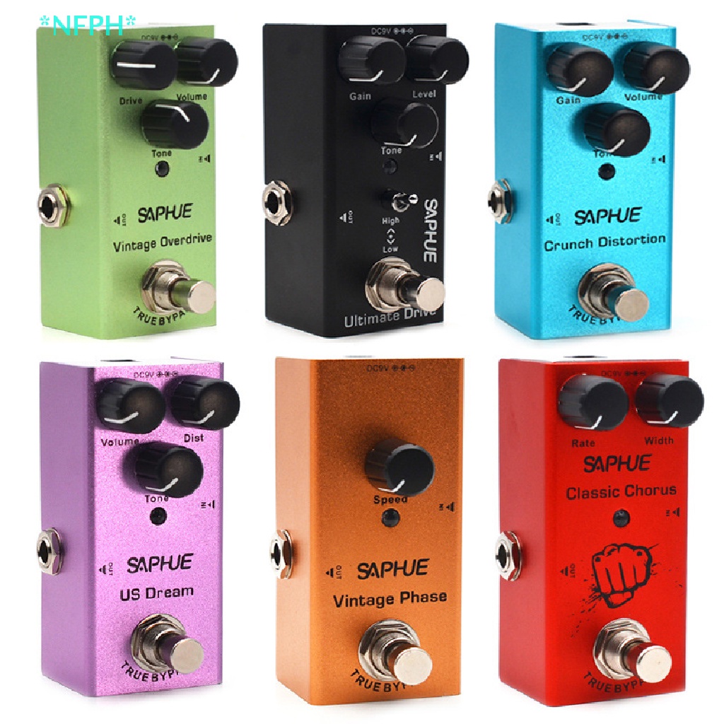 Bàn Đạp Guitar Điện NFPH &gt; Vintage Overdrive / Distortion / Distortion / US Dream Mới