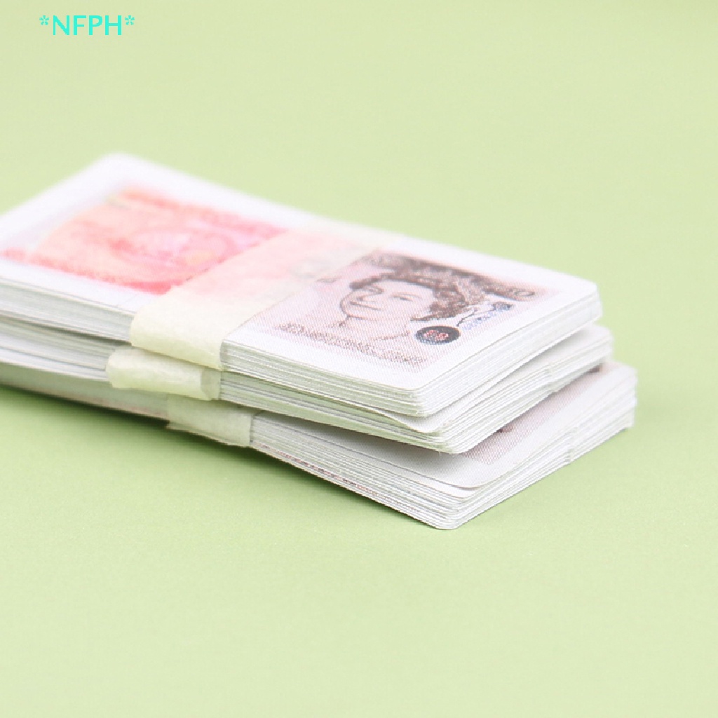 Set 15 Mô Hình Tờ Tiền Đô La Mini Cho Nhà Búp Bê Mới