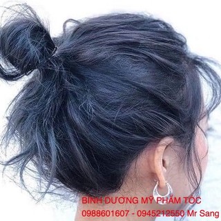 * tặng kèm oxy*Màu nhuộm xanh dương đen khói Blue Ash 8.08 HEROA COLOR CREAM 100mL (2026)