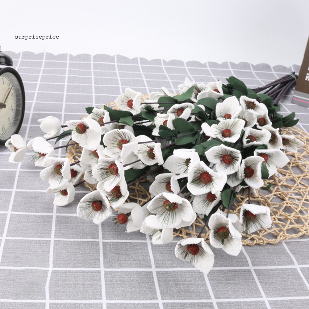 1 Bông Hoa Nhân Tạo Dùng Cho Trang Trí Tiệc Cưới, Nhà Cửa