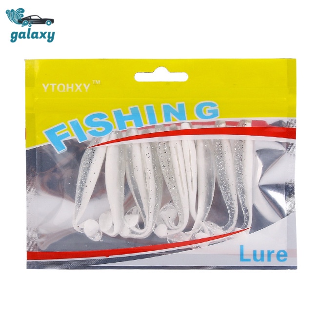 Galaxy Bộ 10 Mồi Câu Cá Hình Chữ T 5.5cm / 1.6g