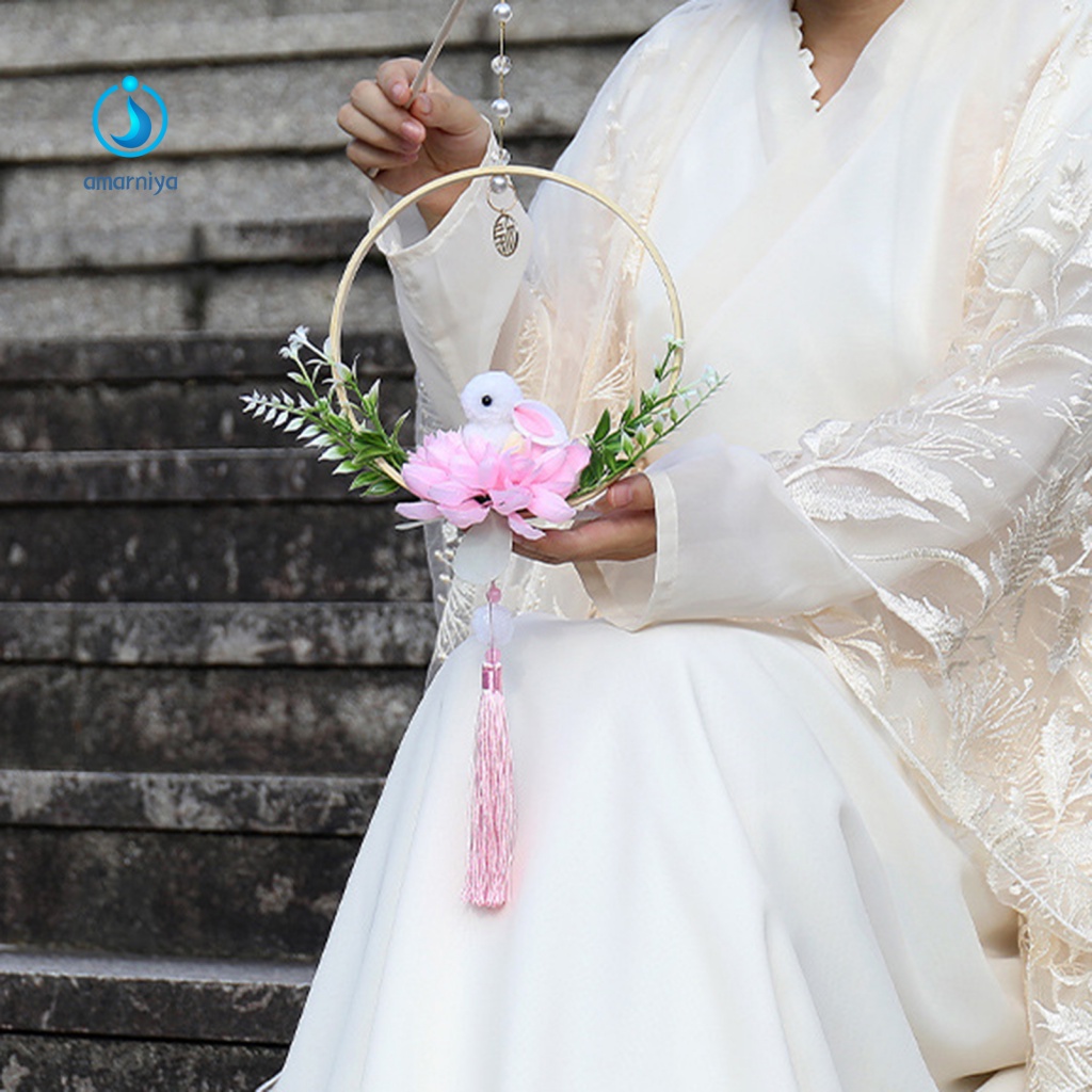 1 Bộ Đèn Trang Trí Thủ Công Sử Dụng Pin Phong Cách Retro