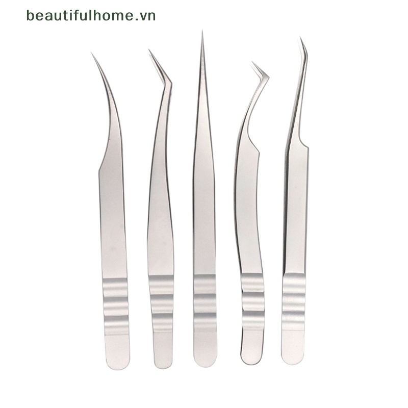 1 Nhíp Đầu Cong / Thẳng / Nhíp Làm Đẹp Lông Mi / Lông Mày Chuyên Dụng