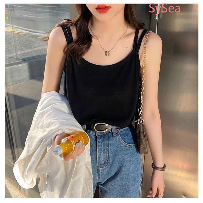 Áo Hai Dây Dáng Suông Plus Size Thời Trang Mùa Hè Cho Nữ