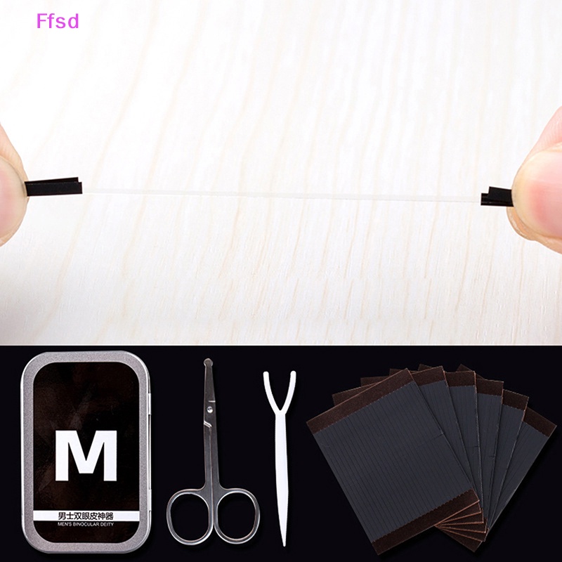 Set 260 Miếng Dán Kích Mí Tự Dính Trang Điểm Mắt Cho Nam