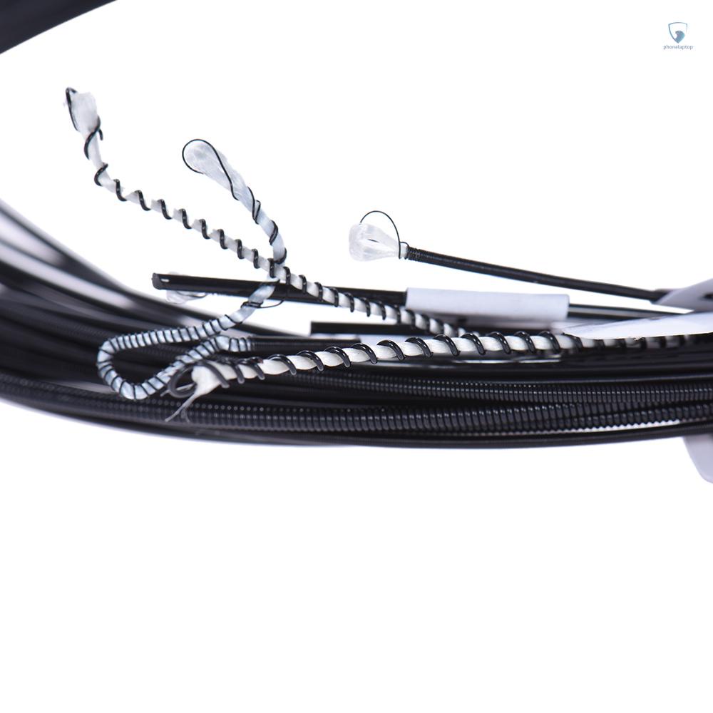 Set 6 Dây Đàn Alice AC136BK-H (. 0285-.044) Bằng Chất Liệu Nylon Màu Đen Kiểu Cổ Điển (. 0285-.044)