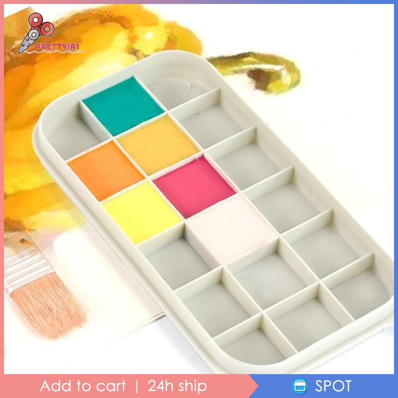 Xô Rửa Cọ Vẽ 2 Trong 1 Bằng Acrylic Kèm Tấm Làm Sạch