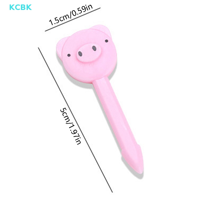 Bộ 10 Nĩa Ghim Trái Cây Hình Động Vật Xinh Xắn
