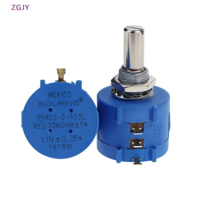 Vôn Kế Đa Năng Chính Xác ZGJY 3590S Series 10 Vòng Có Thể Điều Chỉnh Điện Trở Mới