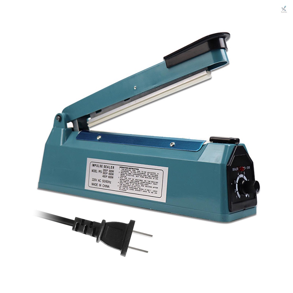 Máy Hàn Miệng Túi Thực Phẩm 8 Inch Bằng PE / PP Tiện Dụng Cho Gia Đình / Nhà Hàng